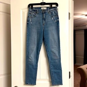 Abercrombie & Fitch High Rise Skinny Jeans